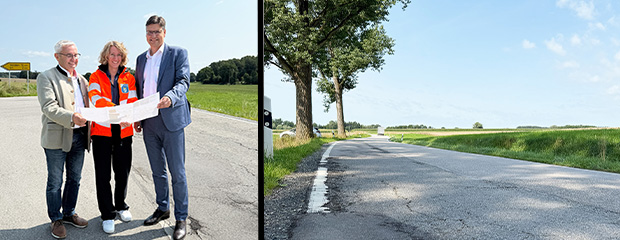 Das Foto zeigt (v.l.n.r.): Michael Hausperger, Veronika Nies und Maximilian Heimerl